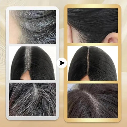 Instant Hair Dye Stick with Built-in Comb, Gray Hair Dye, 2-in-1 Touch-Up Comb Pack of 2